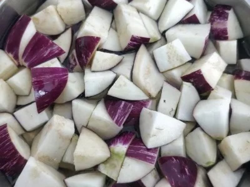 Brinjal (Cubes), 250 gms