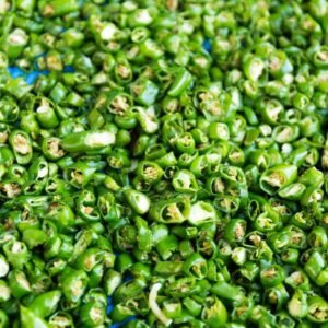 Chilli Green (Chopped), 250 gms